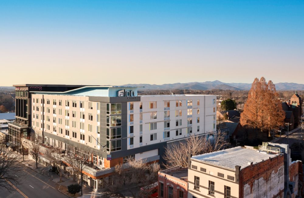 Aloft Asheville Exterior
