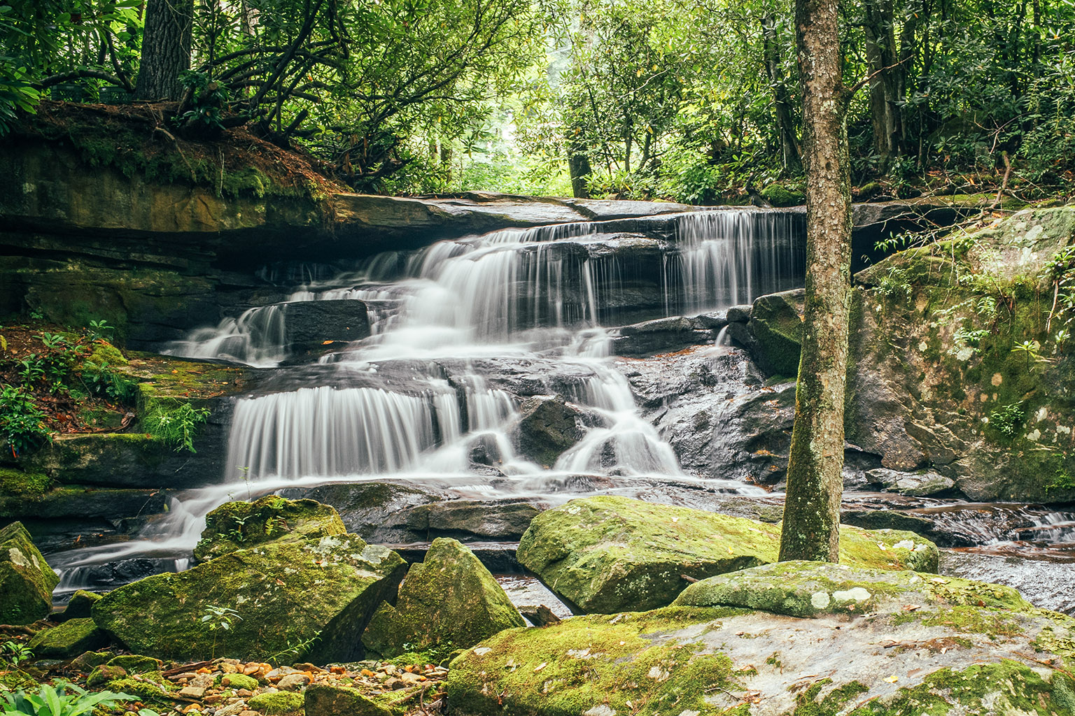 Waterfall at Tuxedo Falls