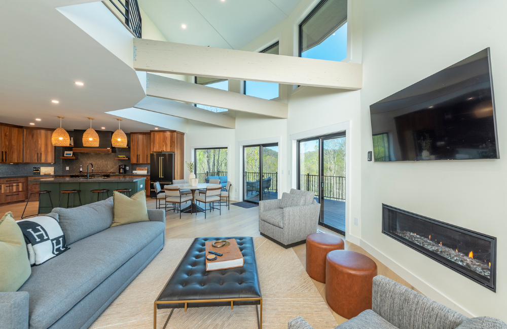 Interior pet friendly home Greybeard Vacation Rentals