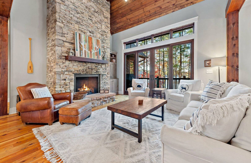 Interior home scene Greybeard Vacation Rentals
