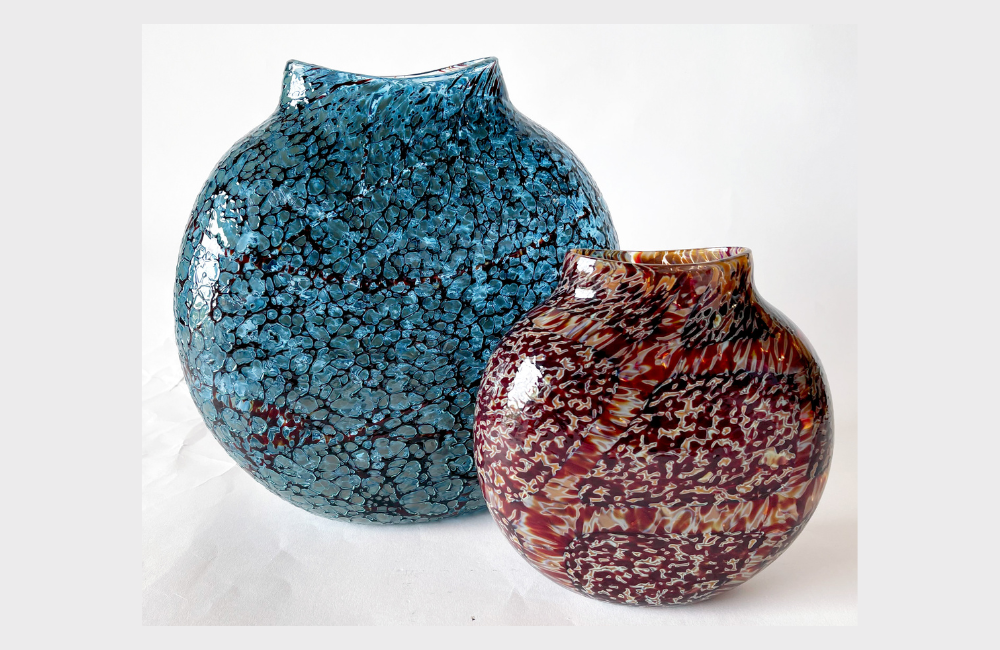Flattened vase at Pop-up Mini Craft Fair