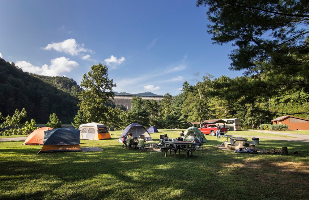 Fontana Lake campground