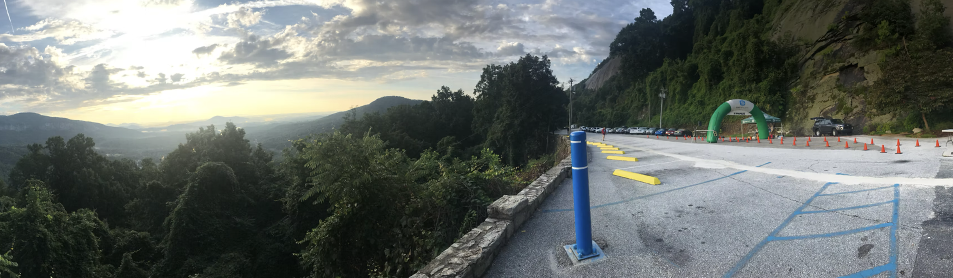 Scenic view of Lake Lure Olympiad