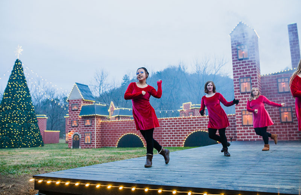 Bryson City Christmas polar express performanace