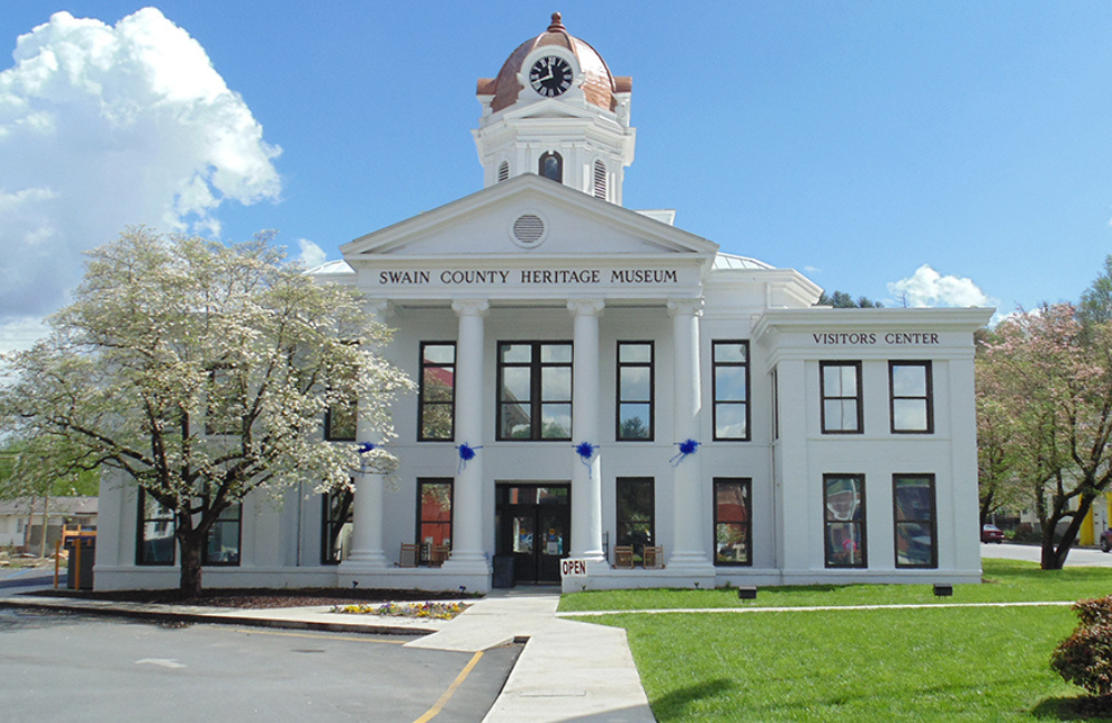 Exterior of Swain-County-Heritage-Museum