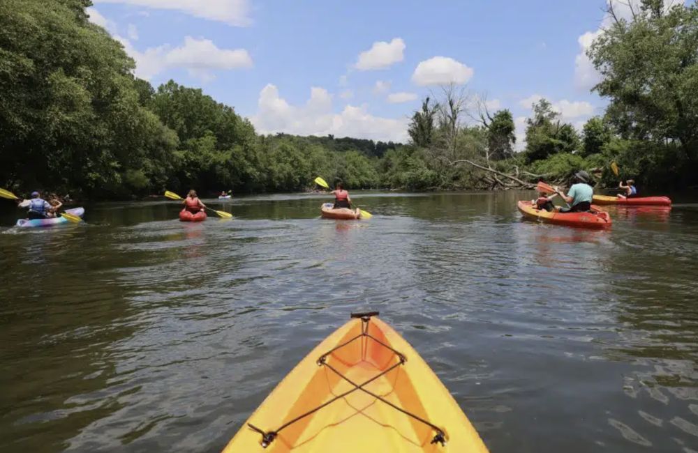 Kayaking near Biltmore