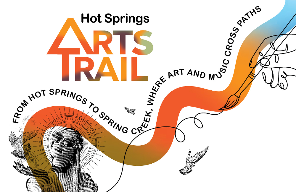 Poster for Hot Springs Arts Trail