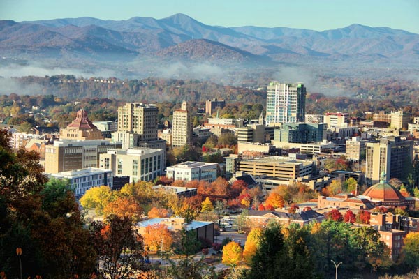 downtown Asheville