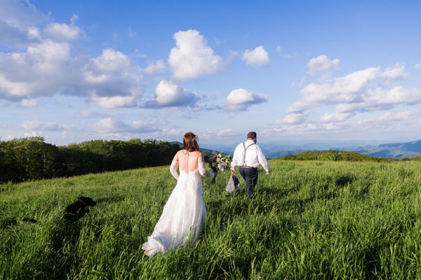 Outdoor Mountain Wedding Asheville