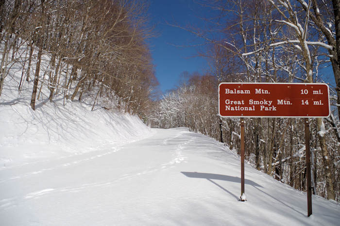 Winter Walks on the Blue Ridge Parkway