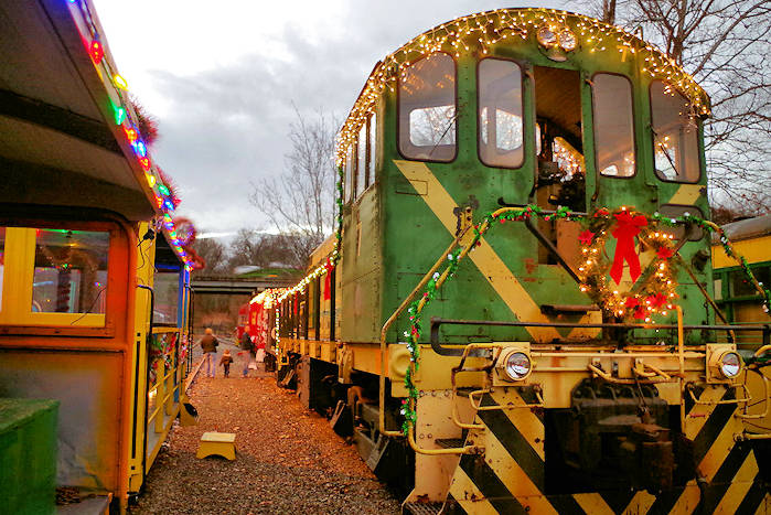 Craggy Mountain Line Train Trolley