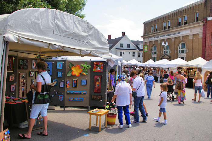 Mt Mitchell Craft Fair, Burnsville