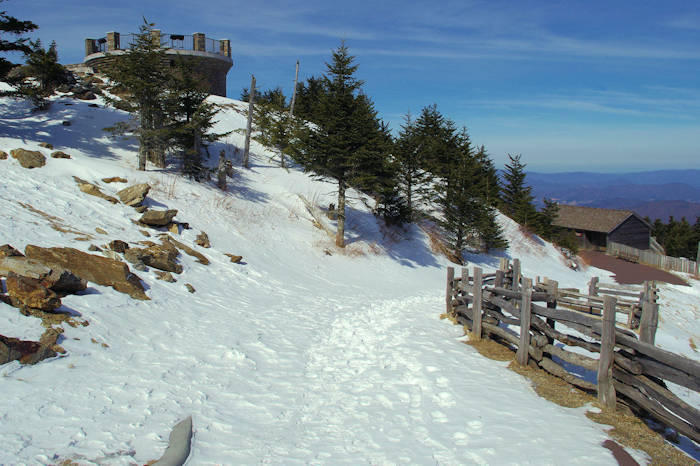 Mt Mitchell Winter Hike