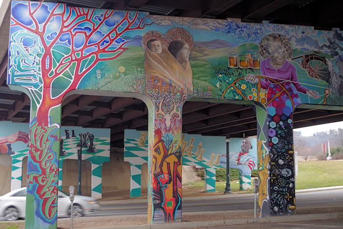 Lexington Gateway Mural Asheville