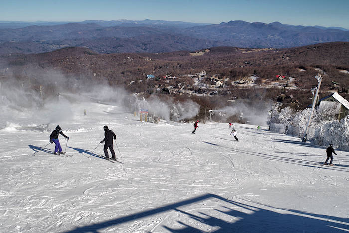 NC Ski Slopes near Asheville