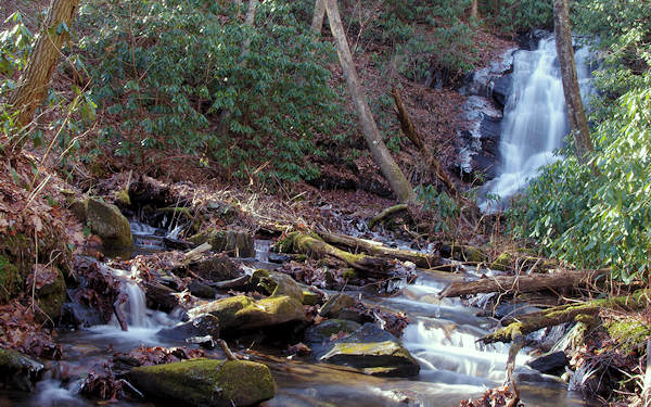 Log Hollow Falls NC