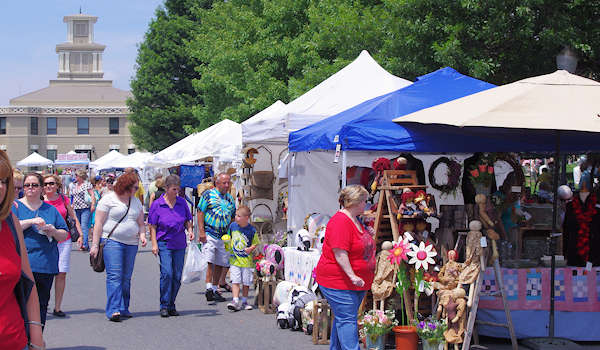 Mt Mitchell Craft Fair, Burnsville NC