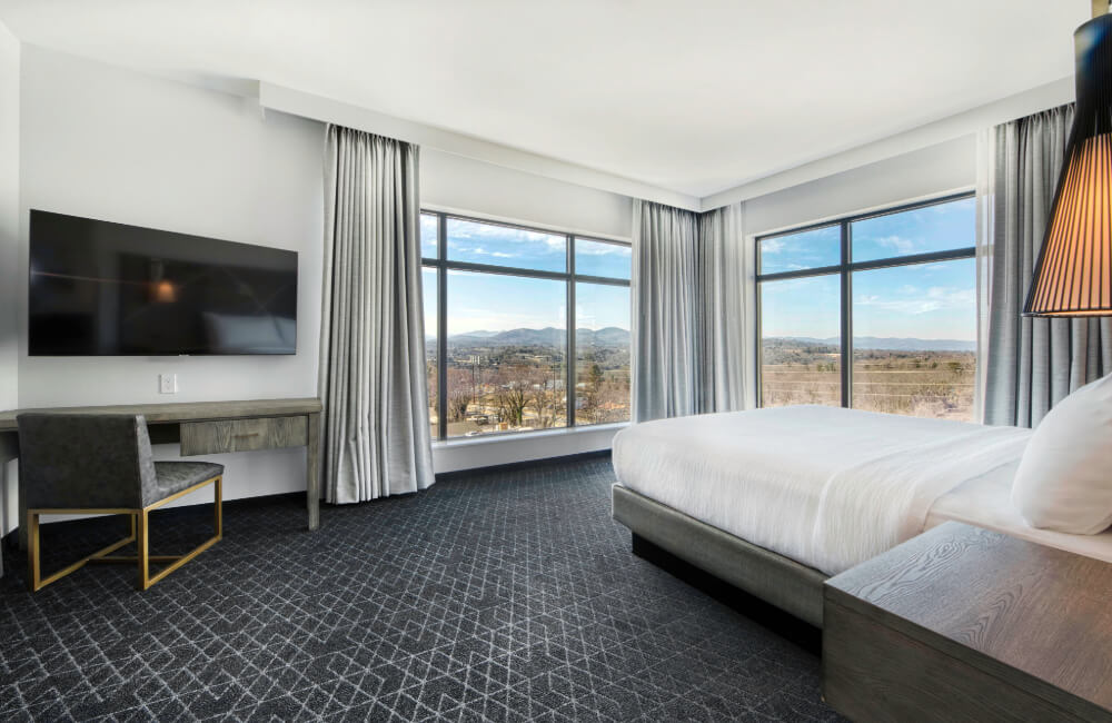 Embassy Suites room interior