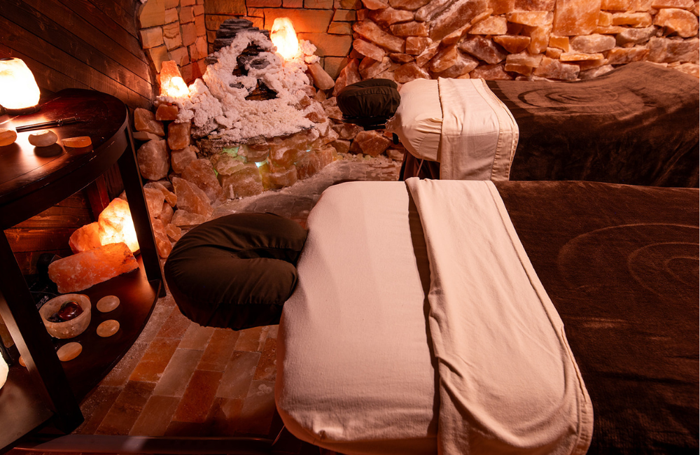 Private cave for couples massages