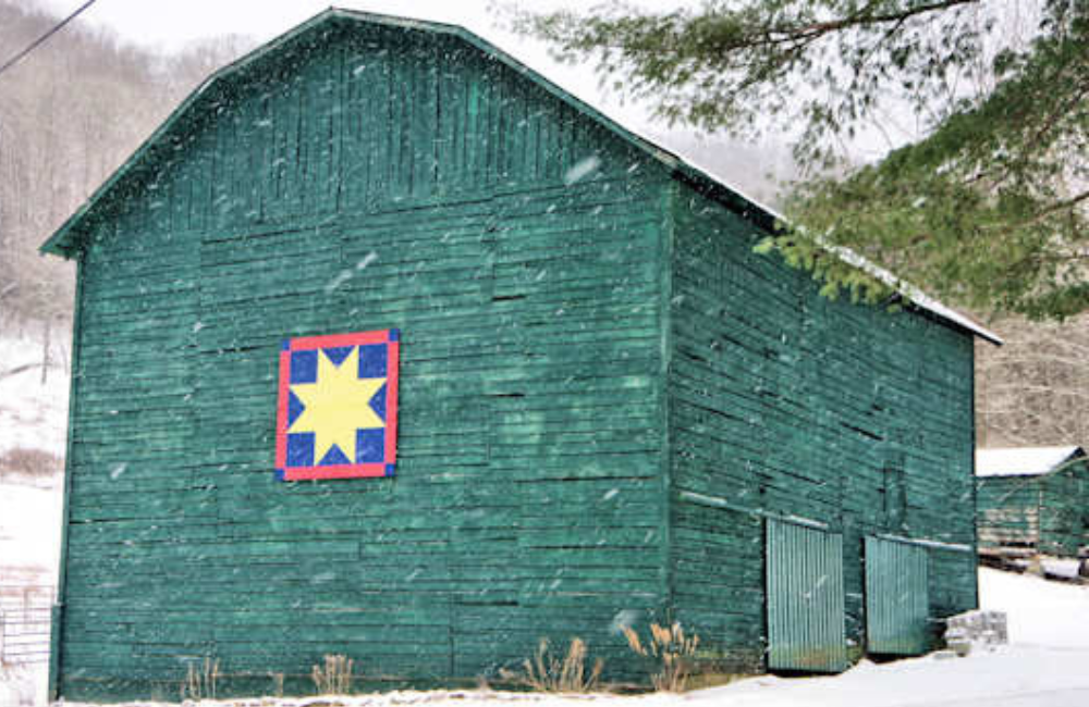 Barn on the Madison County barn trail tour