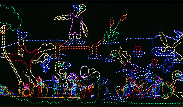 Bryson City Christmas LIghts Drive Thru