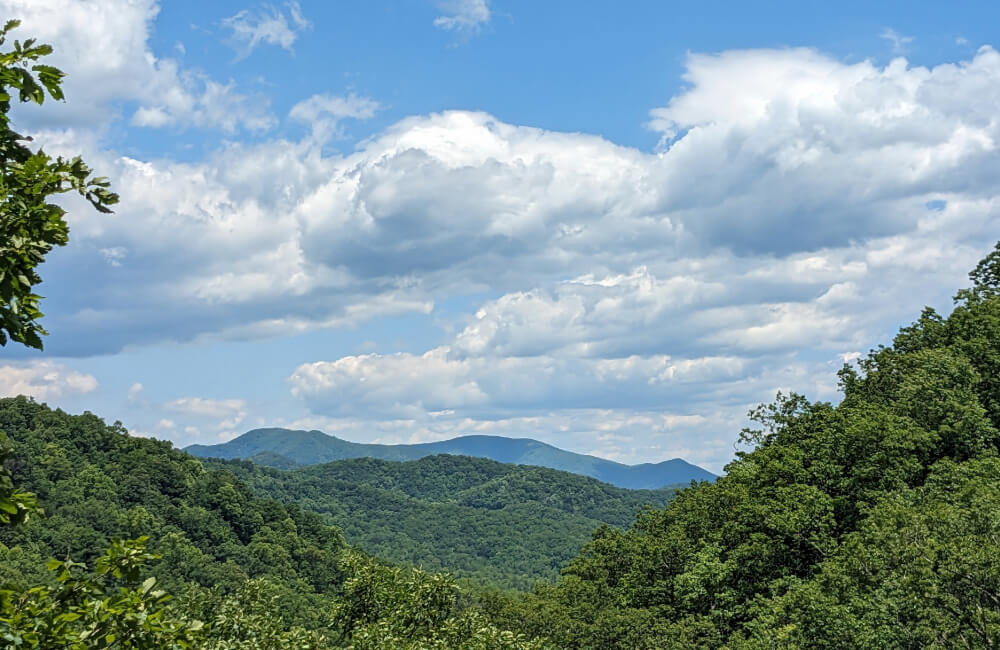 Catawba Falls View from Observation Tower