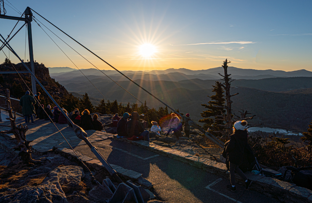 Sunrise photo by Leslie Restivo. Courtesy of Grandfather Mountain Stewardship Foundation