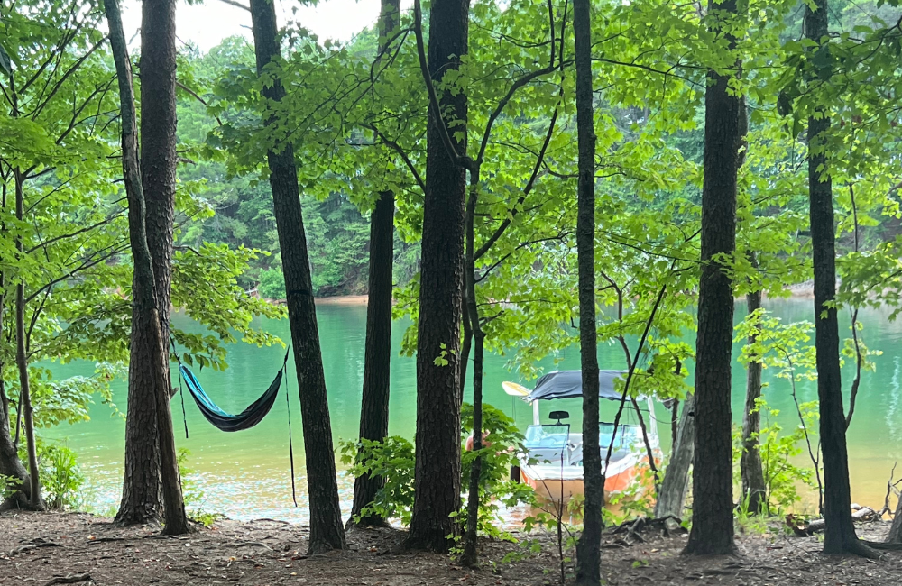 Greenflash Watersports offers camping on an island for its overnight campers