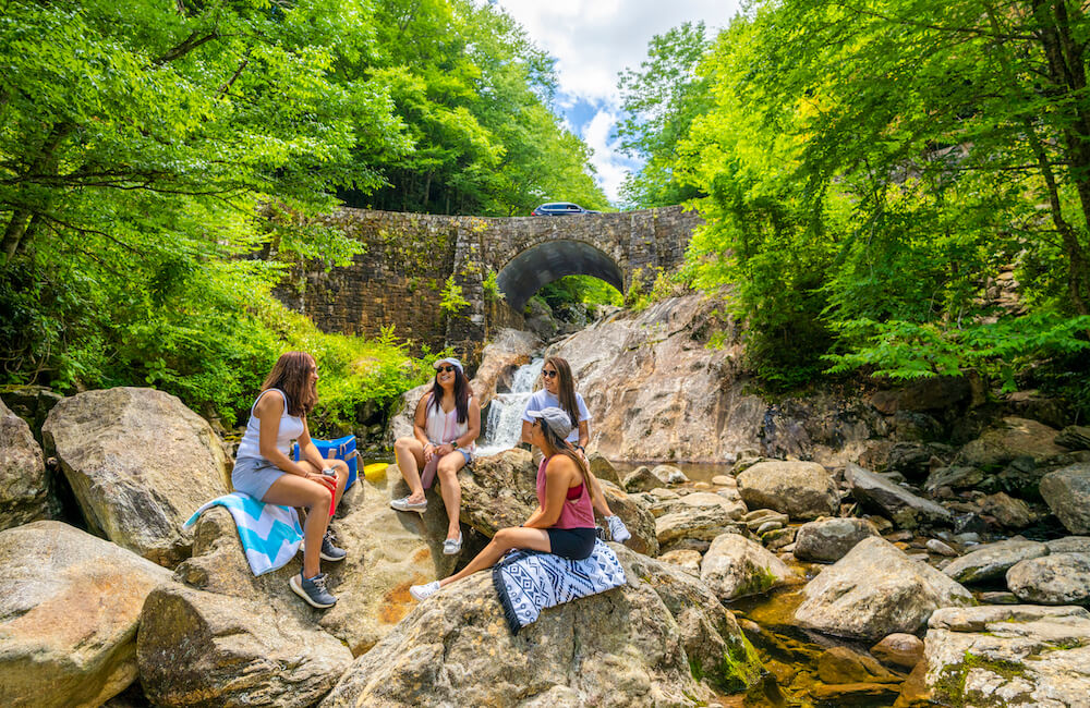 Sunburst Falls & Pigeon River Cascades - Romantic Asheville 1