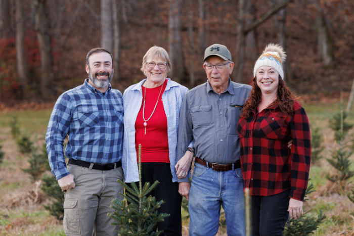 Mehaffey Tree Farm is family owned