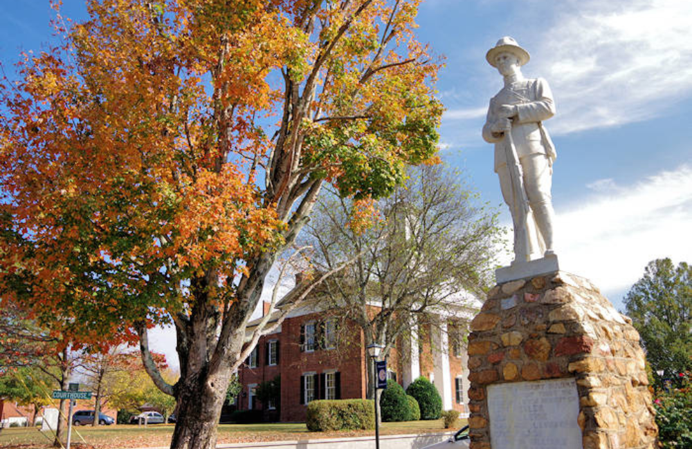 Columbus NC historic courthouse downtown