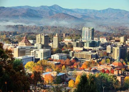 downtown Asheville