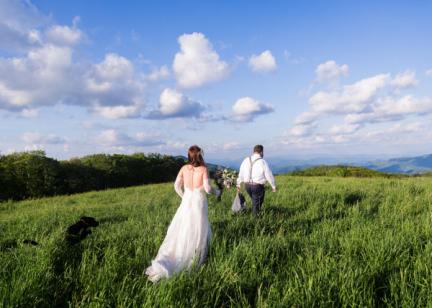 Outdoor Mountain Wedding Asheville