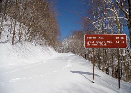 Winter Walks on the Blue Ridge Parkway