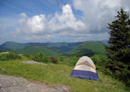 Camping in the NC Mountains
