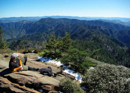 Hiking in Great Smoky Mountains