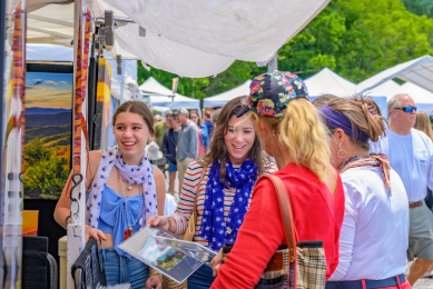 Art on the Greene, Labor Day Weekend