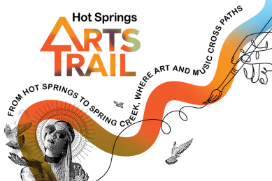 Poster for Hot Springs Arts Trail 