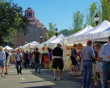 Asheville Art in the Park, Summer Dates