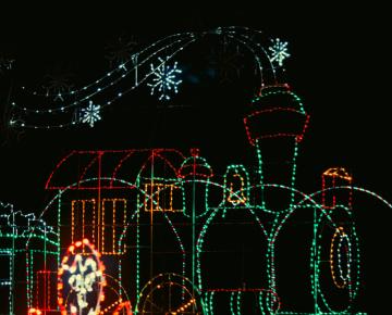 Smoky Mountain Christmas Light Spectacular, Bryson City
