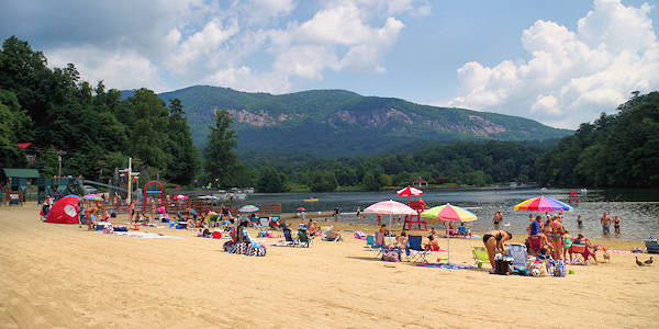 Lake Lure Beach