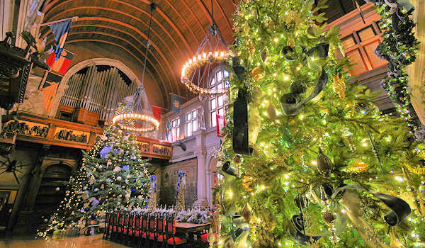 Banquet Hall, Biltmore House Christmas