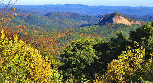 Looking Glass Rock, Blue Ridge Parkway