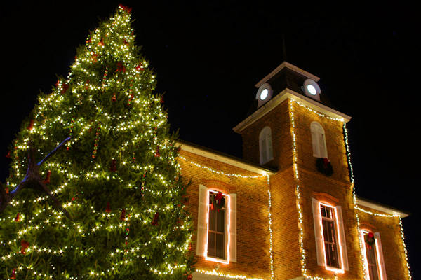 Brevard NC Christmas