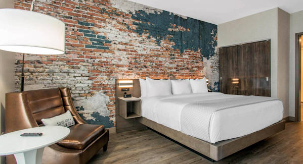 Cambria Hotel Room, Asheville