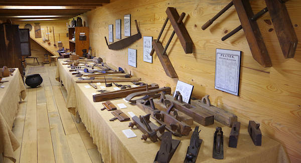 Carson House Historic Farm Tools