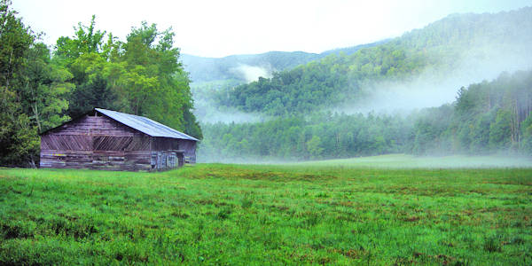 Cataloochee Valley Barn