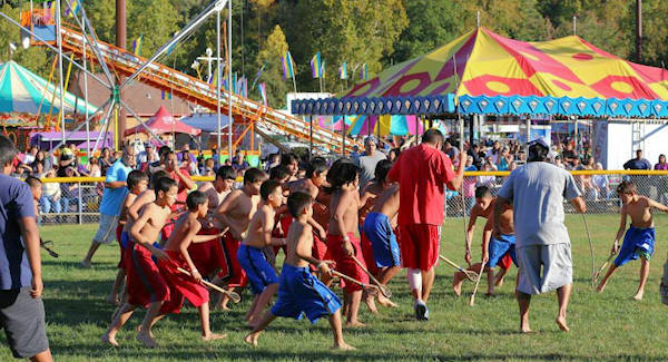 Cherokee Indian Fair Stickball