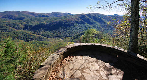 Chestoa View Overlook, Blue Ridge Parkway