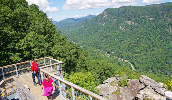 Chimney Rock Park Trail
